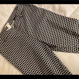 Black/White Dress Pants | H&M